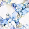 Blue Hydrangea Petals and Ivory Freeze Dried Rose Petals