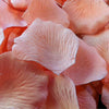 Peach Fake Silk Rose Petals