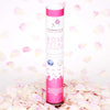 Pink and White Freeze Dried Rose Petal Cannon