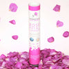 Cerise Purple Freeze Dried Rose Petal Confetti Cannon