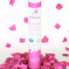 Bright Fuchsia Pink Freeze Dried Rose Petal Confetti Cannon