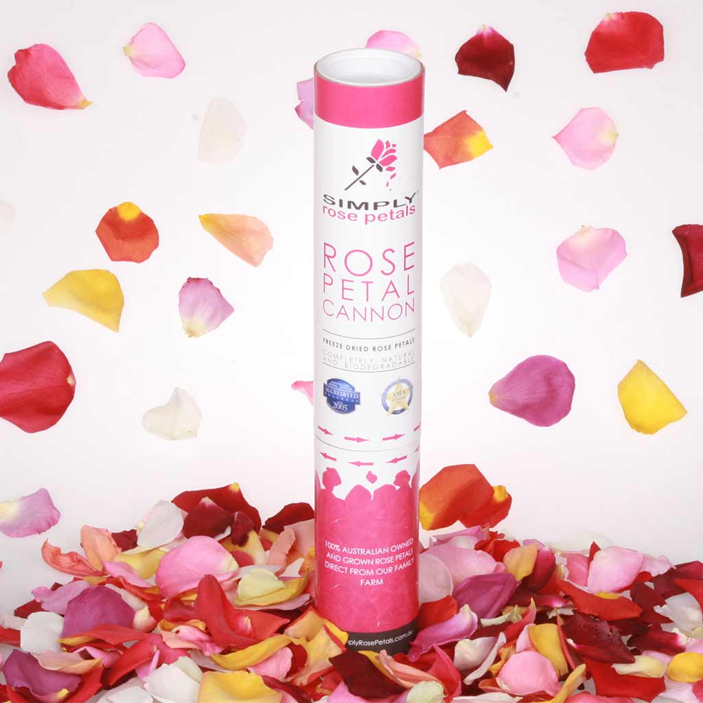 Rose Petal Confetti Cannon