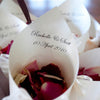 Pearlescent Rose Petal Cones