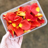 Exclusive Orange Edible Rose Petals for SES Donation